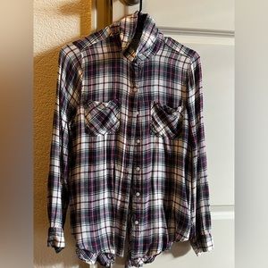 Lucky Brand women’s small long sleeve flannel